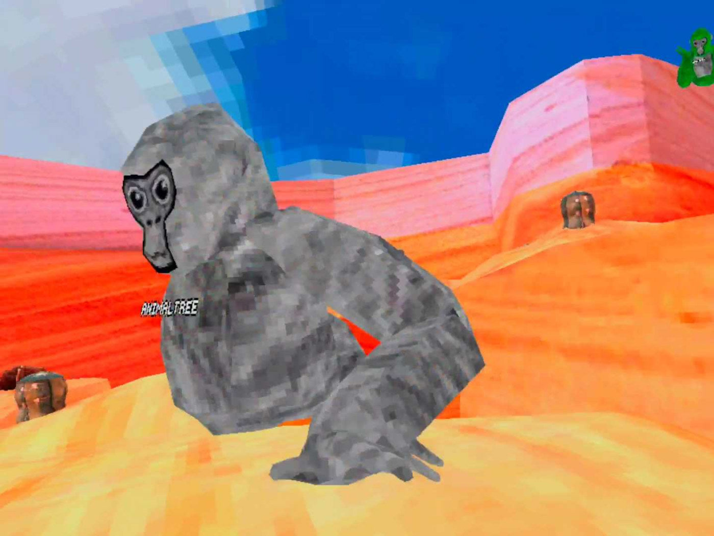 so i made a gorilla tag horror game 