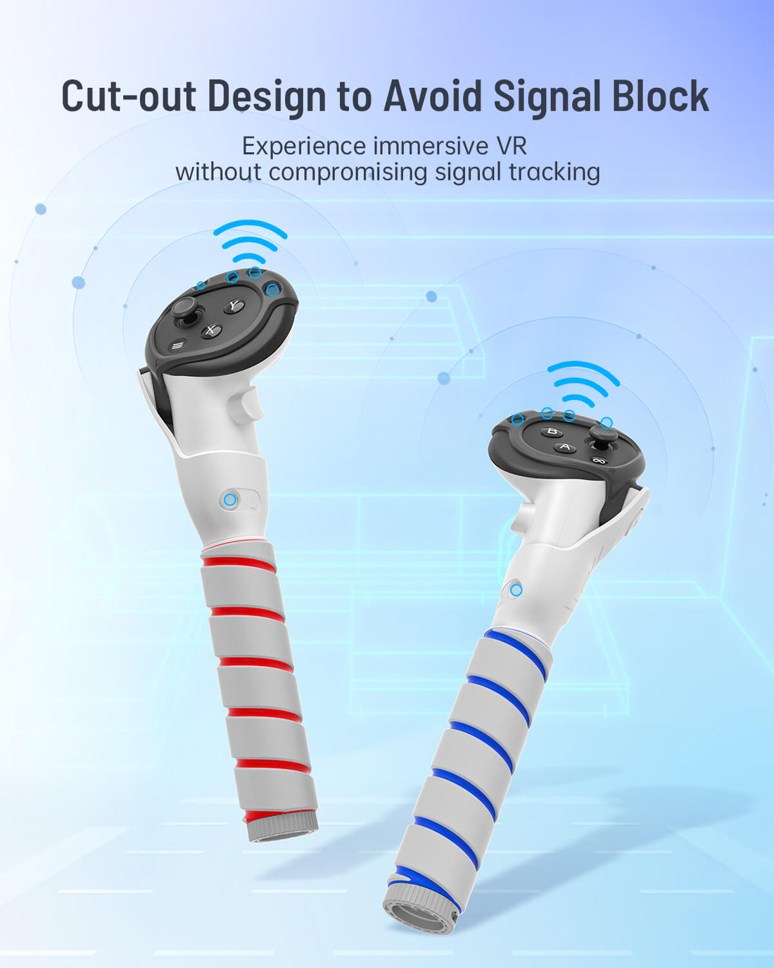 ZyberVR Multipurpose 3-in-1 Sticks for Quest 3/3s