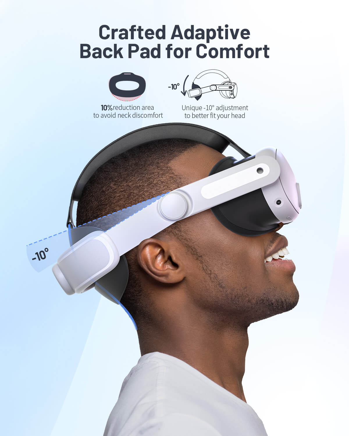 ZyberVR ZERO Elite Strap for Quest 3/3S