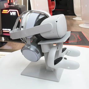 ZyberVR Headset and Controllers Desktop Stand for Quest 2