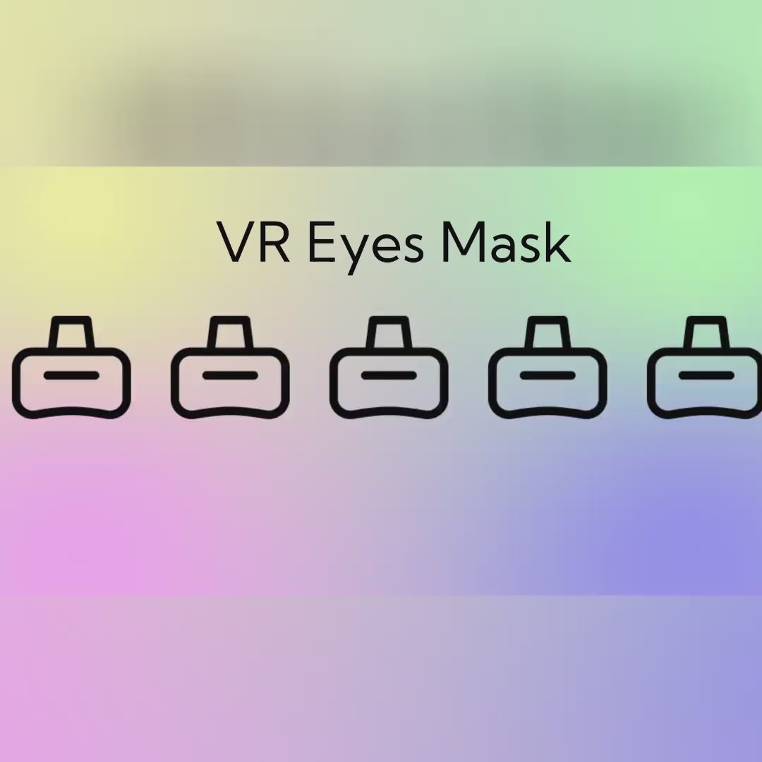 Cubierta facial desechable ZyberVR (100 piezas) para Quest 2, Pico 4 y PSVR2