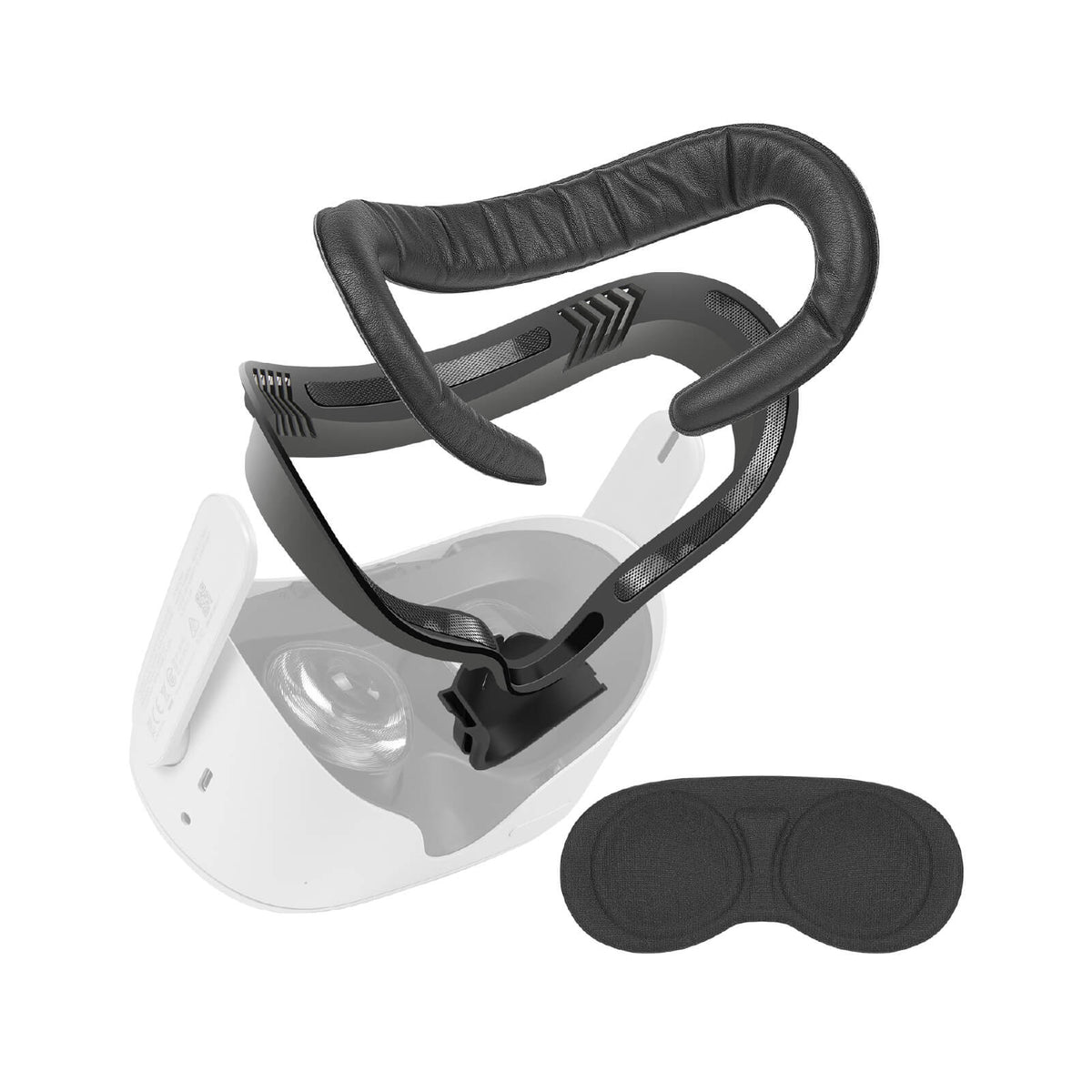 ZyberVR Quest 2 PU Leather Face Cover