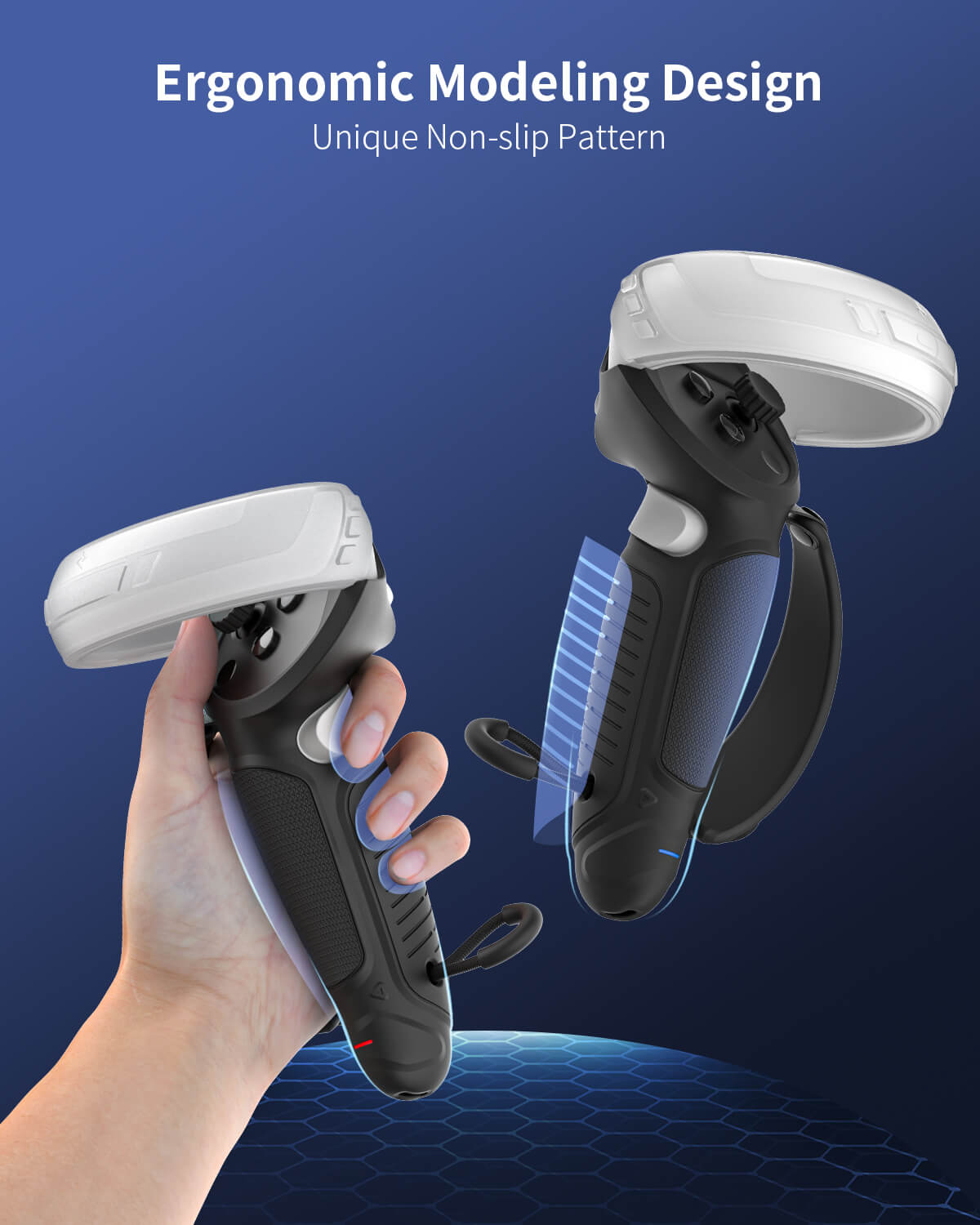 ZyberVR KNIGHT Quest 2 Direct-Charge Controller Grips