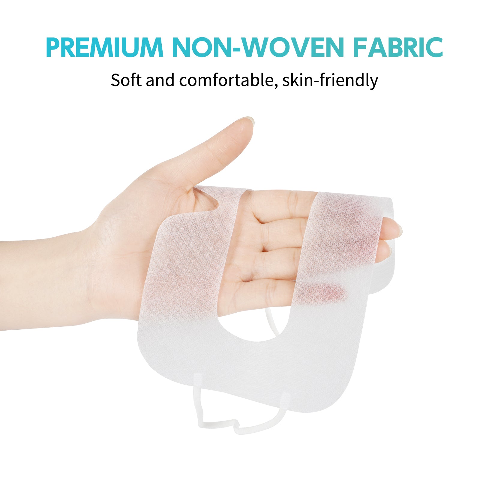 Cubierta facial desechable ZyberVR (100 piezas) para Quest 2, Pico 4 y PSVR2