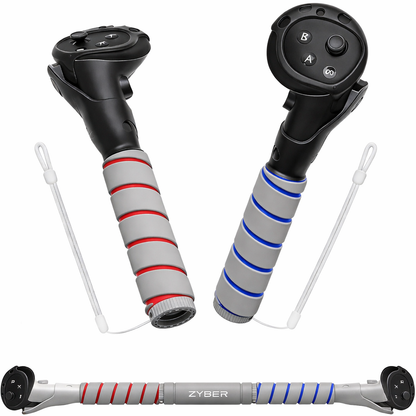 ZyberVR Multipurpose 3-in-1 Sticks for Quest 3/3s