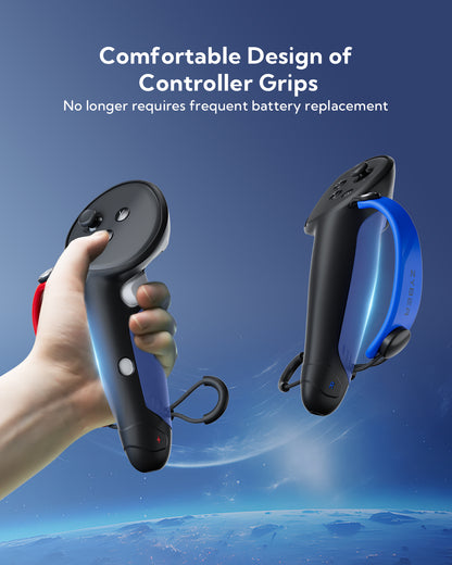 ZyberVR Rechargeable Controller Straps for Meta Quest 3 for Quest 3S