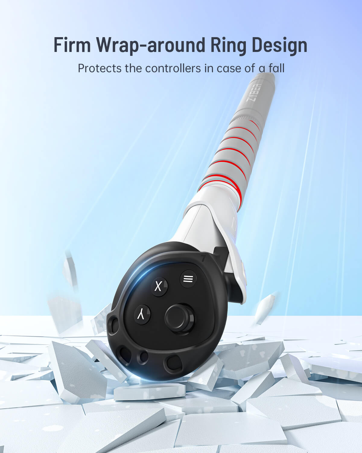 ZyberVR Multipurpose 3-in-1 Sticks for Quest 3/3s