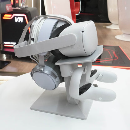 ZyberVR Headset and Controllers Desktop Stand for Quest