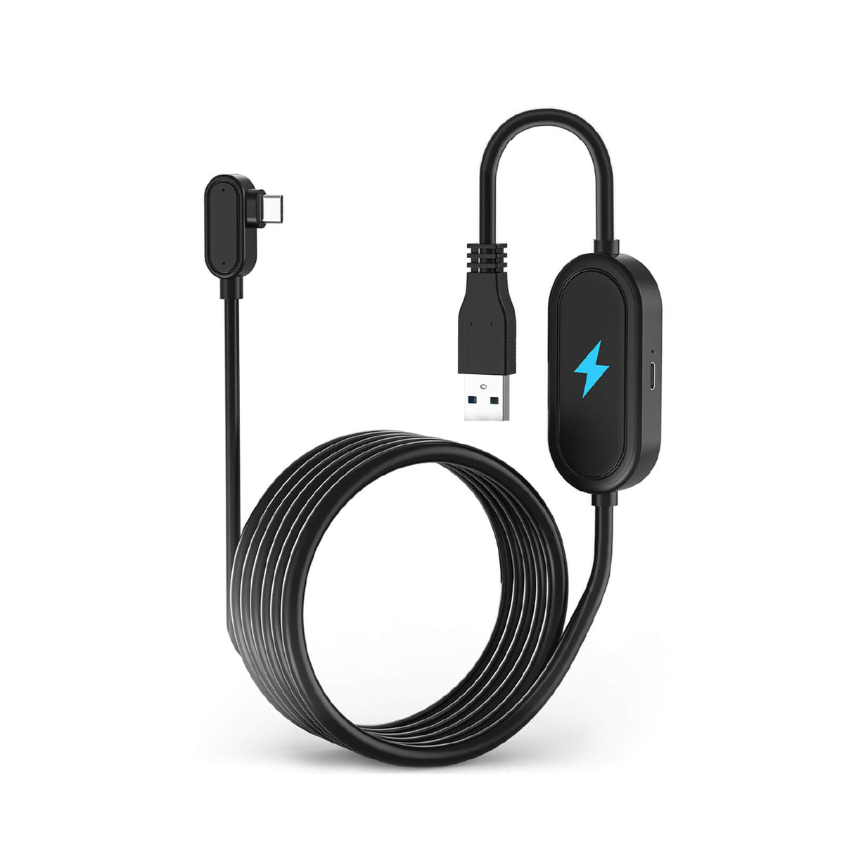 ZyberVR 16FT/5M USB 3.0 A vers C Câble de jeu et de charge Steam VR