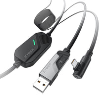 Câble de diffusion et de charge ZyberVR USB-A/C vers USB-C