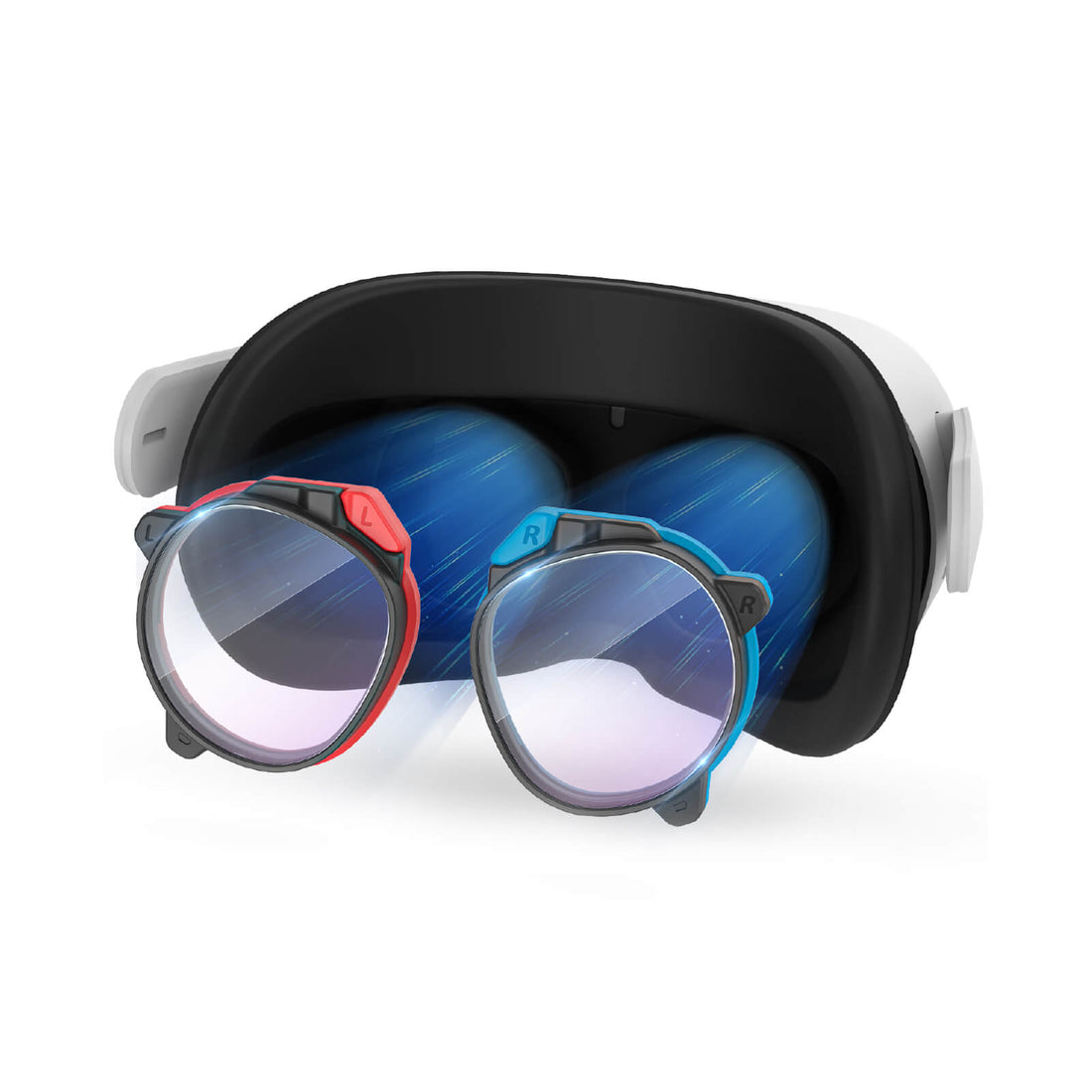 Lentes graduadas ZyberVR Quest 2 con protección de luz azul