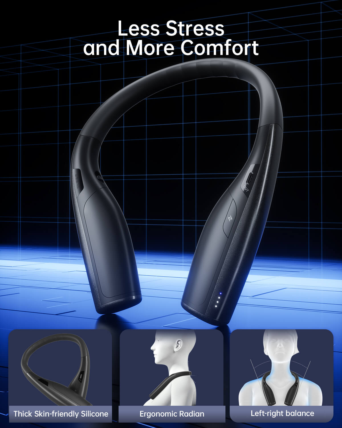 ZyberVR Quick-Charge Neck Power Bank With Swappable Battery ZyberVR Quick-Charge Neck Power Bank With Swappable Battery