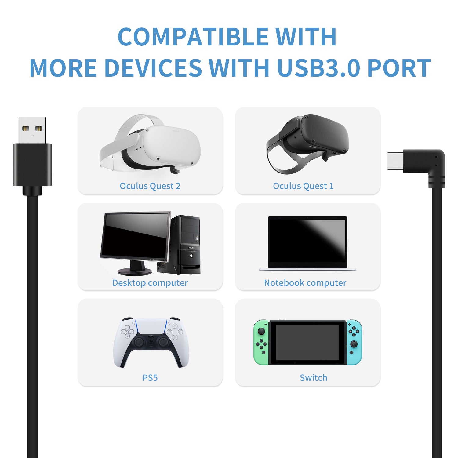 Oculus quest deals usb c