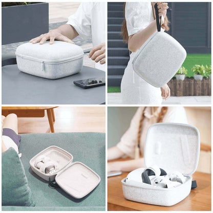 ZyberVR Hard Shell Felt Carrying Case for Quest 2