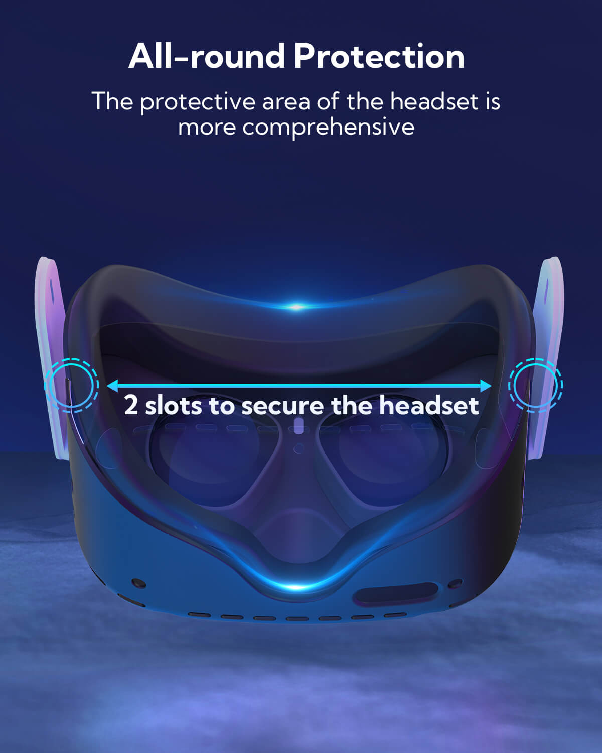 ZyberVR Quest 2 Hard Shell Protective Cover